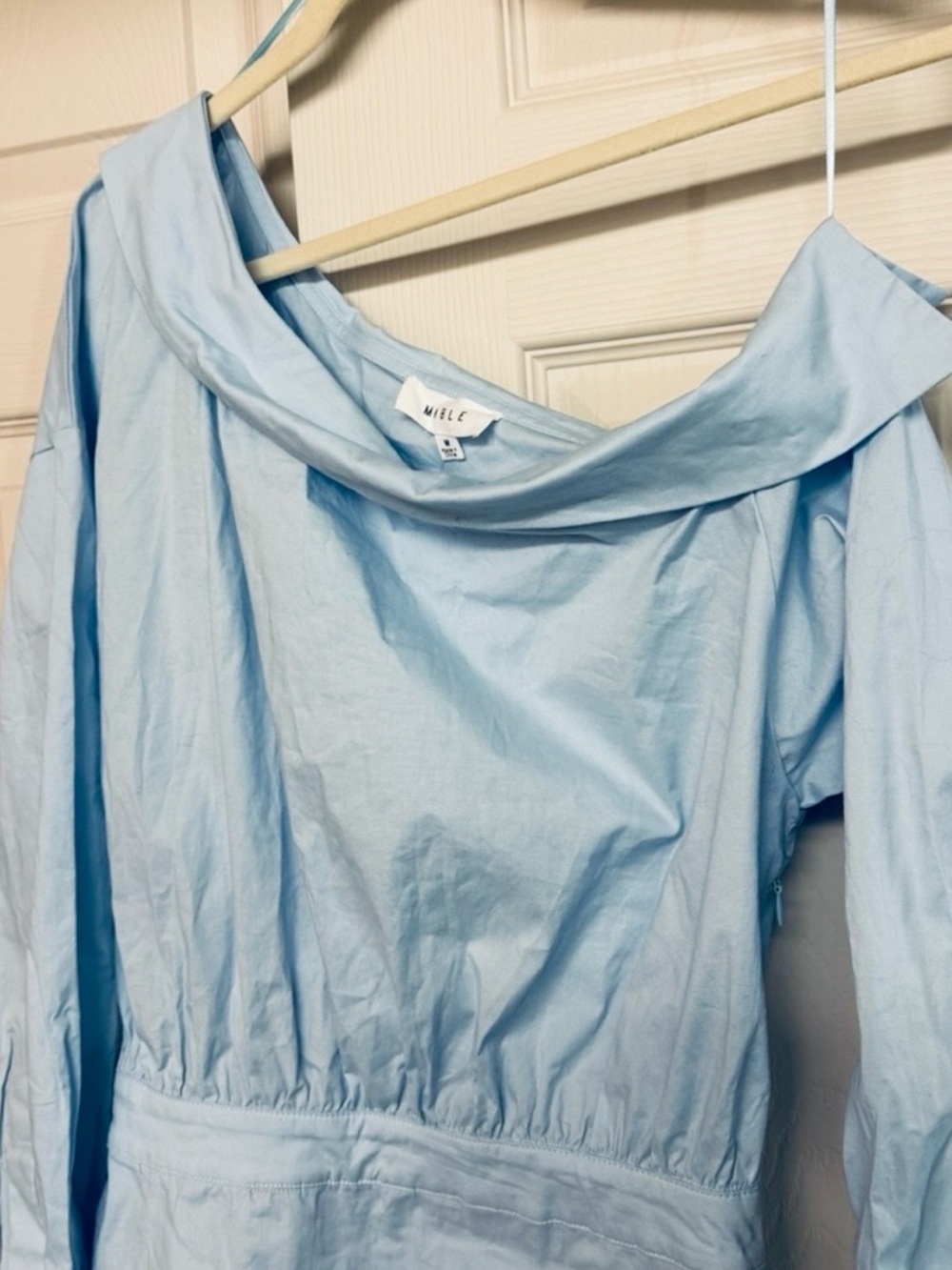 MABLE one shoulder cotton dress - Picture 2 of 8